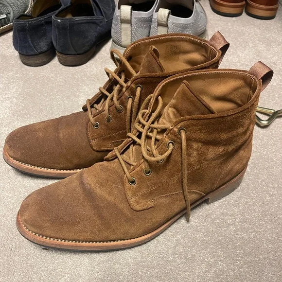 RAG & BONE MENS SUEDE BOOTS SIZE 45 (12us) - Picture 1 of 4